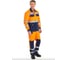 Костюм РАССО куртка+ПК, оранж/синий, р.68-70/182-188 75947 (68/182) 2