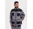 Костюм РАССО "Канзас" ткань 240 г, СОП, куртка+полукомбинезон, цвет светло-серый с черным, р.48-50/170-176 75824 (48/170) 3