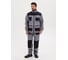 Костюм РАССО "Канзас" ткань 240 г, СОП, куртка+полукомбинезон, цвет светло-серый с черным, р.64-66/194-200 75824 (64/194) 1