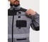 Костюм РАССО "Канзас" ткань 240 г, СОП, куртка+полукомбинезон, цвет светло-серый с черным, р.64-66/170-176 75824 (64/170) 6