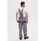 Костюм РАССО "Канзас" ткань 240 г, СОП, куртка+полукомбинезон, цвет светло-серый с черным, р.68-70/170-176 75824 (68/170) 9