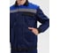 Костюм РАССО Корпус куртка+брюки, смесовая 65/35, плотность 240 г/м2, синий/черный/василек, р.52-54/170-176 77249 (52/170) 4