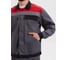 Костюм РАССО Корпус куртка+брюки, смесовая 65/35, плотность 240 г/м2, темно-серый/черный/красный, р.56-58/158-164 77218 (56/158) 4