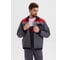 Костюм РАССО Корпус куртка+полукомбинезон, смесовая 65/35, плотность 240 г/м2, темно-серый/черный/красный, р.56-58/158-164 77217 (56/158) 3