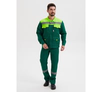 Костюм РАССО "Нова" куртка+п/к, цв. Зеленый/Лимон, р.60-62/194-200 75825 (60/194)