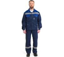 Костюм РАССО "Нова" куртка+п/к, цв. син./вас., р.56-58/158-164 02147 (56/158)