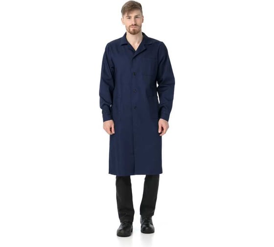 Халат рабочий nехнический ИВАРУС мужской, саржа, размер 60-62, рост 194-200 753 (60/194) 1