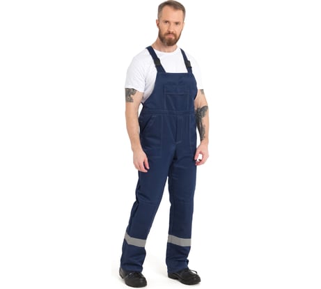 Полукомбинезон мужской летний РАССО "Нова" темно-синий, р 56-58/158-164 76461 (56/158)