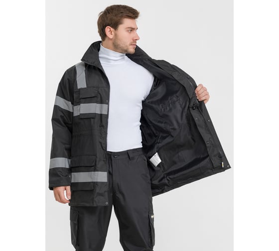 Куртка DOWELL Spring 3в1 черная, XL D81703-XL