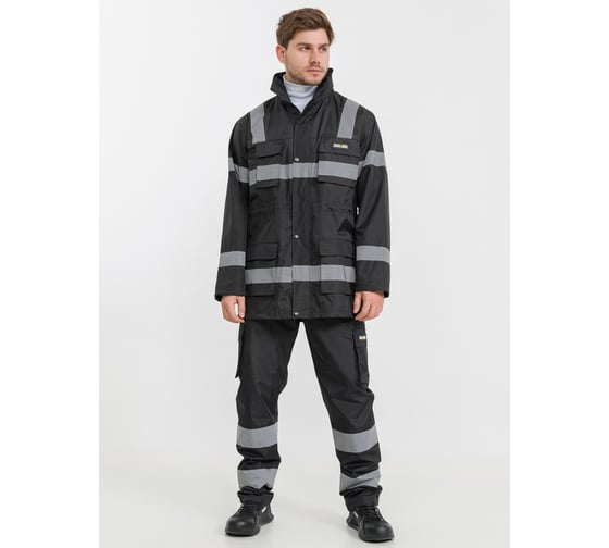 Куртка DOWELL Spring 3в1 черная, XL D81703-XL