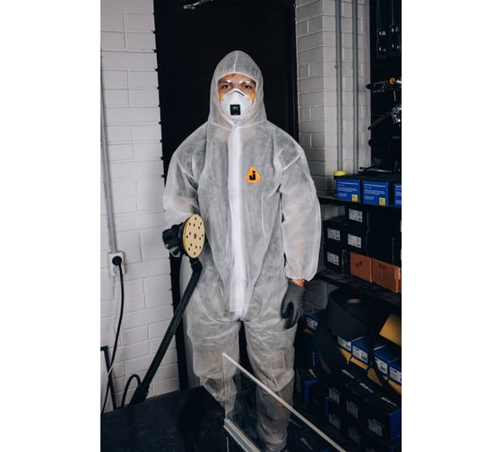 Комбинезон защитный Jeta Safety плотность 40 г/м², размер 58-60/4XL JPC-100-4XL