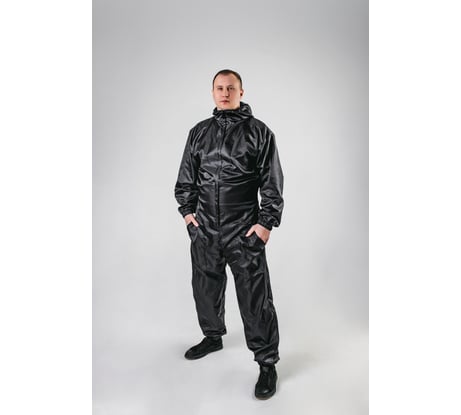 Малярный многоразовый комбинезон Смелый Каспер черный, р 4XL/58-60/194-200, 76746
