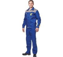 Летний костюм ООО Комус л10-КПК васильковый/серый, р.64-66/170-176 816071