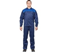 Мужской летний костюм ООО Комус л16-КПК синий/васильковый, р.44-46, рост 170-176 829867