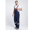 Костюм с полукомбинезоном Лигор-2 Факел (ткань смесовая, 210) т.синий/оранжевый 87467841.014 2