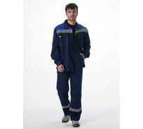 Костюм Флофт-1 СОП, ткань Смесовая 210, брюки, темно-синий/васильковый Факел 87475112.006