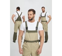 Полукомбинезон Ридоф Факел (ткань канвас, 270) хаки/бежевый 87490880.003