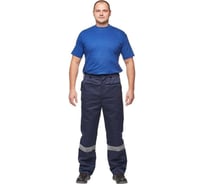 Мужские летние брюки ООО Комус л03-БР синий, р.60-62, рост 182-188 785199