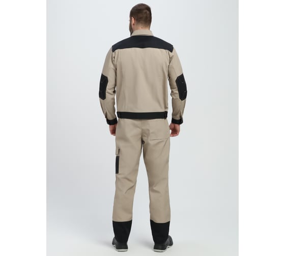 Костюм ФАКЕЛ Вест IMP ткань канвас 260 брюки, бежевый/черный 87494827 87494827.026
