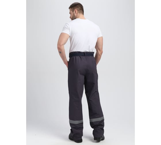 Костюм ФАКЕЛ ИТР СОП UZ ткань саржа, 250 брюки, темно-серый/красный 87489235 87489235.005