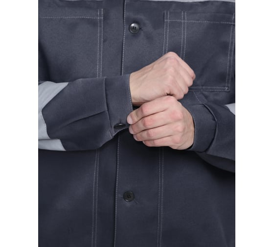 Костюм ФАКЕЛ Легион-1 СОП ткань cмесовая, 210 брюки, темно-серый/светло-серый 87488997 87488997.010