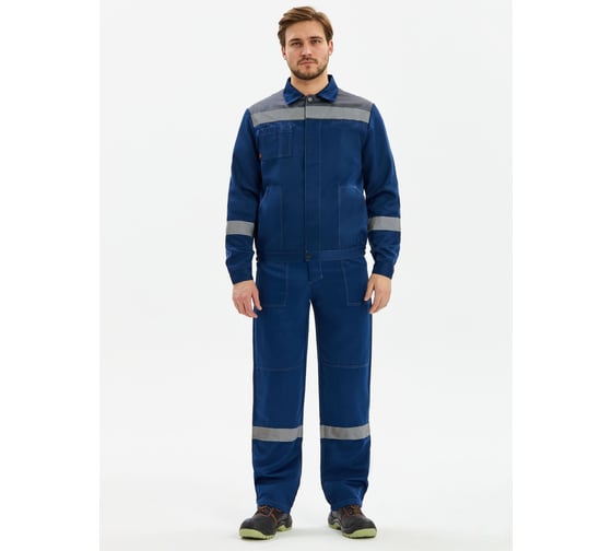 Костюм ФАКЕЛ Легион-1 СОП CH ткань cмесовая, 210 брюки, темно-синий/серый 87490652 87490652.016 1