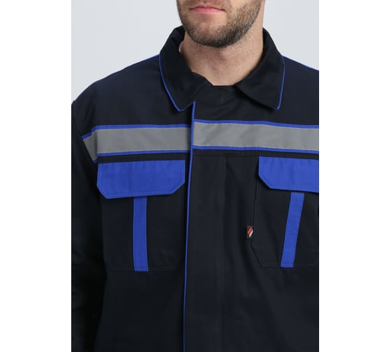 Костюм ФАКЕЛ ИТР СОП IMP ткань саржа, 250 п/к, темно-синий/васильковый 87489241 87489241.023