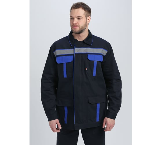 Костюм ФАКЕЛ ИТР СОП IMP ткань саржа, 250 п/к, темно-синий/васильковый 87489241 87489241.023