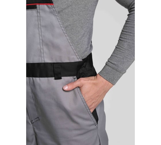 Костюм ФАКЕЛ Сервис IMP ткань cмесовая, 240 п/к, серый/черный 87489284 87489284.001