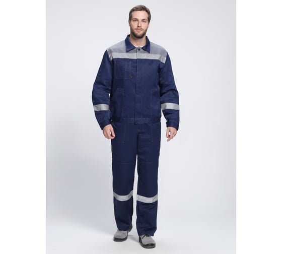 Костюм ФАКЕЛ Легион-2 СОП CH ткань cмесовая, 210 п/к, темно-синий/серый 87490661 87490661.023