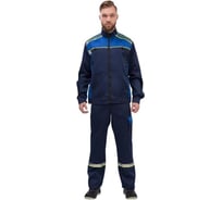 Мужской костюм ООО Комус л26-КПК синий/васильковый, р.48-50, рост 182-188 1002356