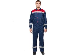 Мужской летний костюм ООО Комус л20-КПК синий/красный, размер 44-46, рост 158-164 829815