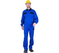 Летний костюм ГК Спецобъединение ПРАКТИК василек/черный Кос 025/88/170