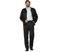 Костюм мужской Прабо Альфа черный, р. 96-100, рост 170-176 19132