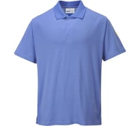 Антистатическая рубашка-поло PORTWEST AS21 ESD, размер L, цвет синий AS21HBRL