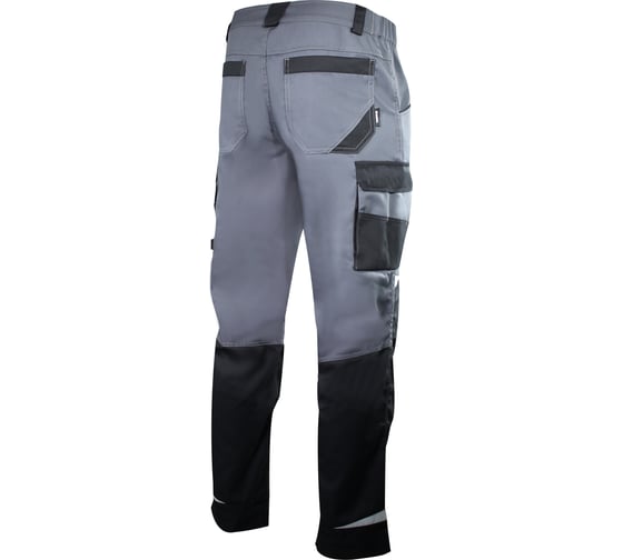 Брюки Brodeks KS302, серый/черный, размер 54 KS302GREY54