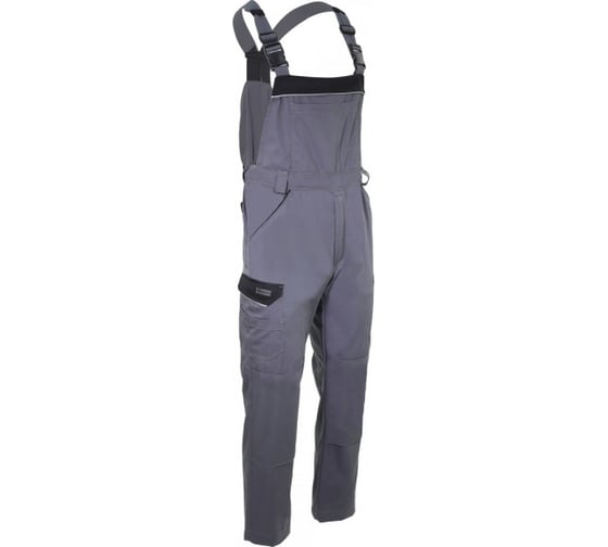 Полукомбинезон Brodeks KS401, серый/черный, размер 3XL KS401GREY3XL 1