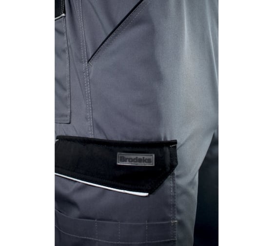 Полукомбинезон Brodeks KS401, серый/черный, размер M KS401GREYM