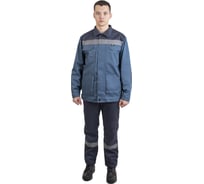 Rостюм летний NEW ENERGY Алькор с полукомбинезоном (смесовая, синий)_р-р 52-54 рост 170-176 4610097076305