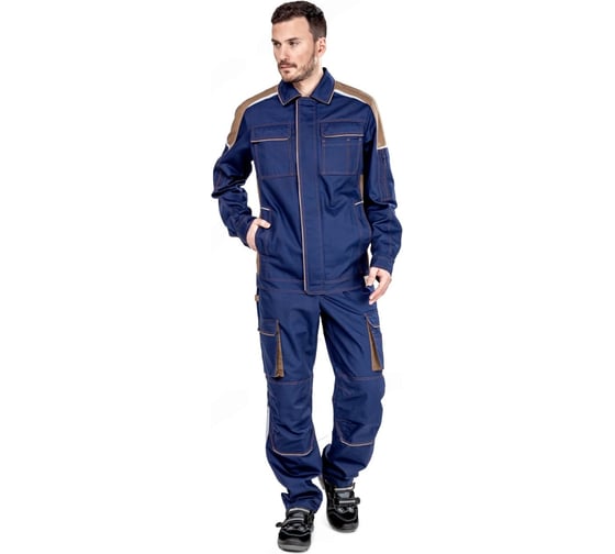 Куртка Эксперт Спецодежда Юстер темно-синий, р. 60-62, рост 170-176 6446000193573 1