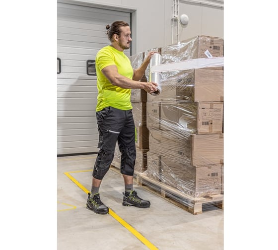Футболка HOEGERT TECHNIK GRATZ желтая 4XL (60) HT5K954-4XL