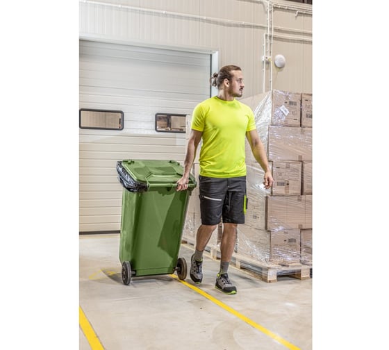 Футболка HOEGERT TECHNIK GRATZ желтая 4XL (60) HT5K954-4XL