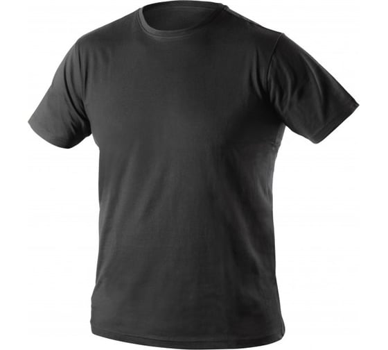 Футболка хлопковая HOEGERT TECHNIK VILS черная 2XL (56) HT5K414-2XL