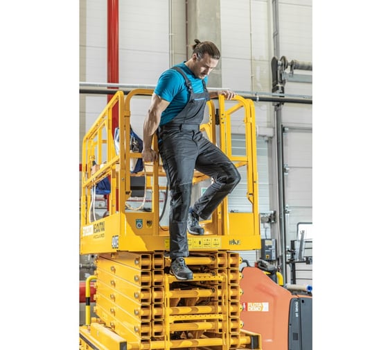 Футболка хлопковая HOEGERT TECHNIK VILS морская XL (54) HT5K429-XL
