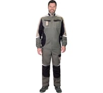 Куртка Сириус "Каспий"-Р оливковый с черным и песочным СОП. тк.Rodos р. 96-100/182-188 (ЧЗ) 150291-р