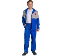 Куртка ФОРМГОСТ "Мегаполис Люкс" васильковый + светло-серый (СМ), 56-58 (182-188) 4620241943940