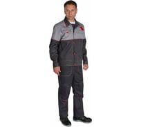 Куртка ФОРМГОСТ "Мегаполис Люкс" темно-серый + светло-серый (СМ), 56-58 (170-176) 4620241942493