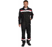 Куртка ФОРМГОСТ "Флагман", черный + темно-серый (СМ), 44-46 (170-176) 4620241942912