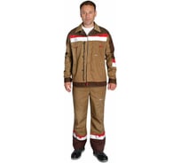 Куртка ФОРМГОСТ "Флагман", бежевый + коричневый (СМ), 52-54 (182-188) 4620241943803