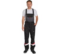 Полукомбинезон ФОРМГОСТ "Флагман", черный + темно-серый (СМ), 64-66 (170-176) 4620241941939